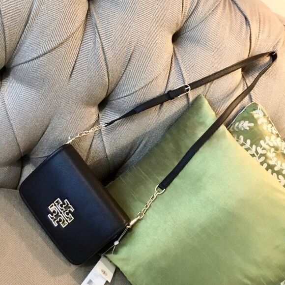 TORY BURCH BRITTEN CROSSBODY HANDBAG - Picture 1 of 9